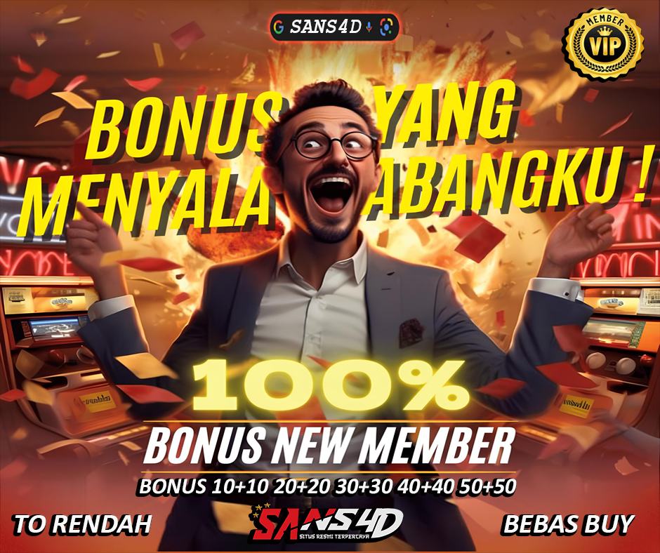 Bonus New Member 100%