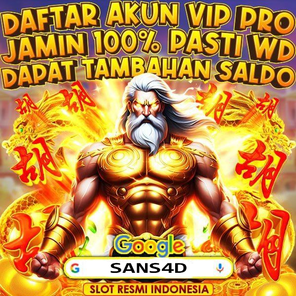 SANS4D > Situs Slot Resmi Taruhan Online Terpercaya Penyedia Link Alternatif